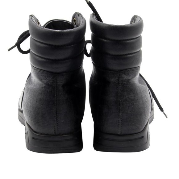Fendi FF High Top 10 Leather Sneakers Boots FF-0208N-A022 main image 7